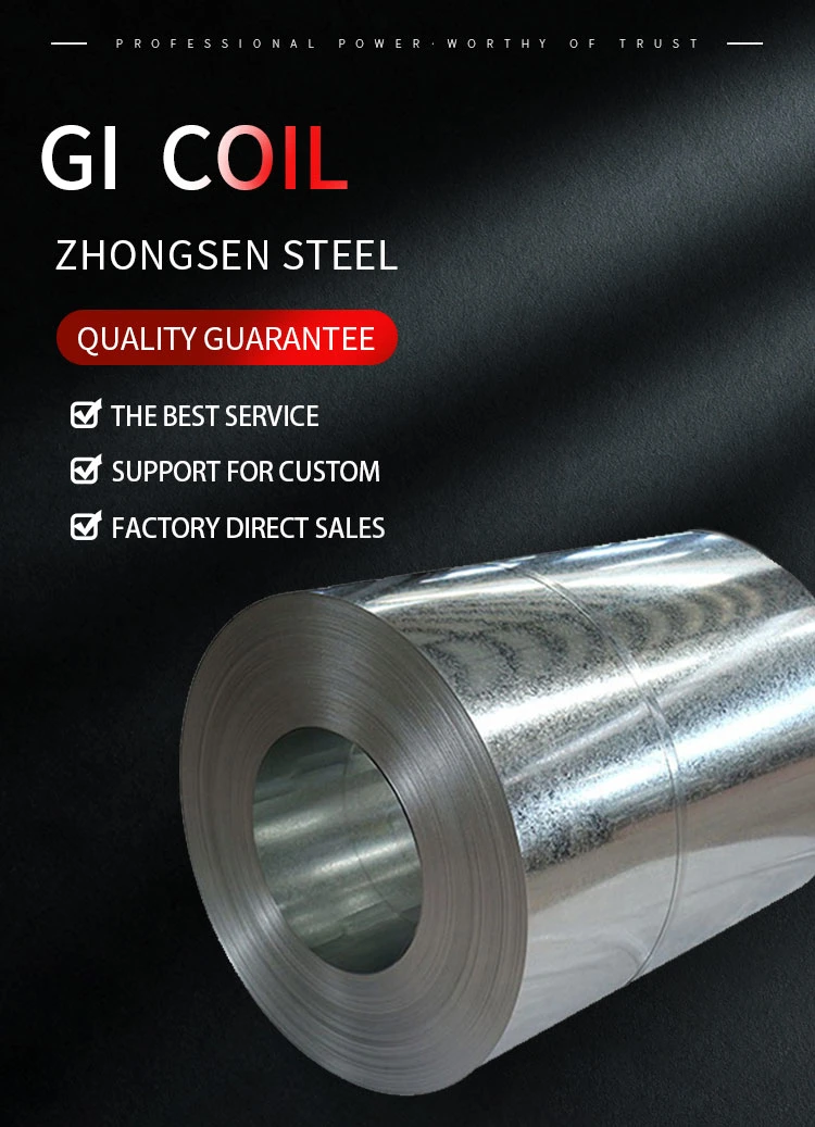 Factory Direct Sales of Galvanized Gi Rolls Support Custom Super Strong Supply